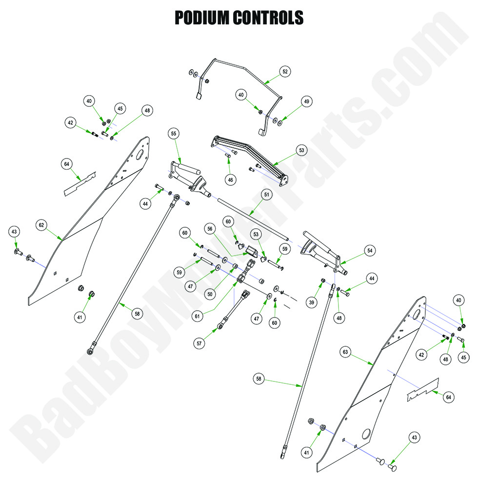 2024 Raider - Podium Controls